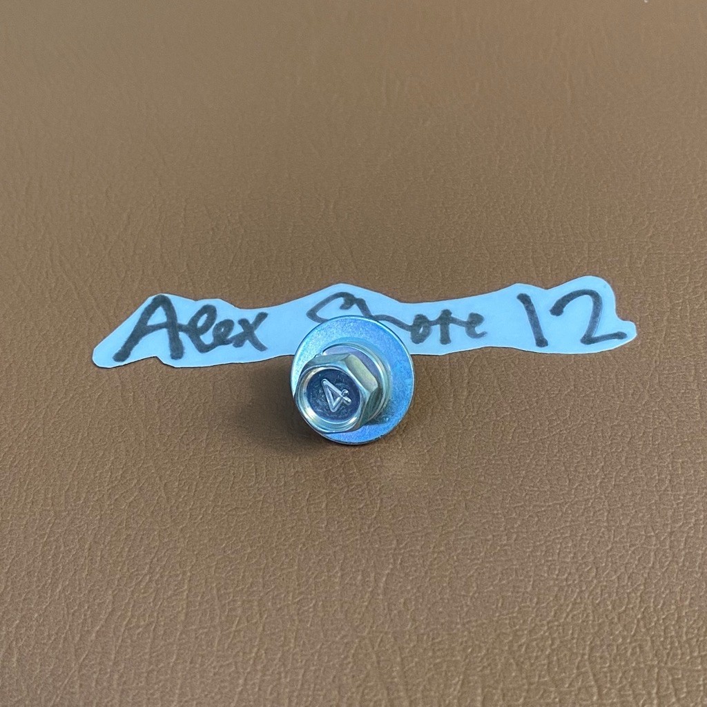 M8x10 DOUBLE RING PATENT BOLT KEY 12 ต้นฉบับ PITCH 125