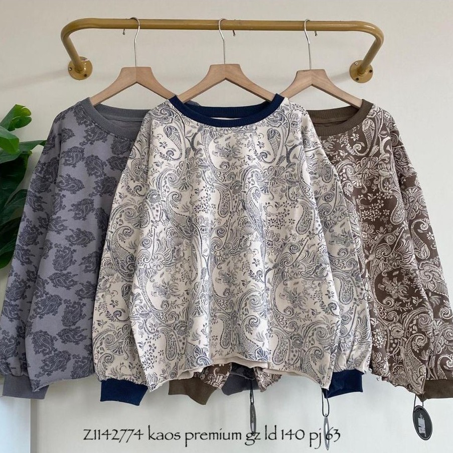 Real pic ORIGINAL และ PREMIUM IMPORT เสื้อยืดหนา สเวตเตอร์ / เสื้อยืดจัมโบ้หนา Premium / Bangkok PRE