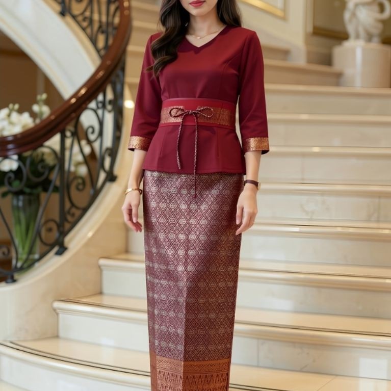 [AS][L-2L]SCUBA SKIRT SET