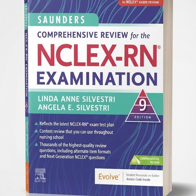 รีวิวที่ครอบคลุมของ Saunders สําหรับ NCLEX-RN® การตรวจสอบ