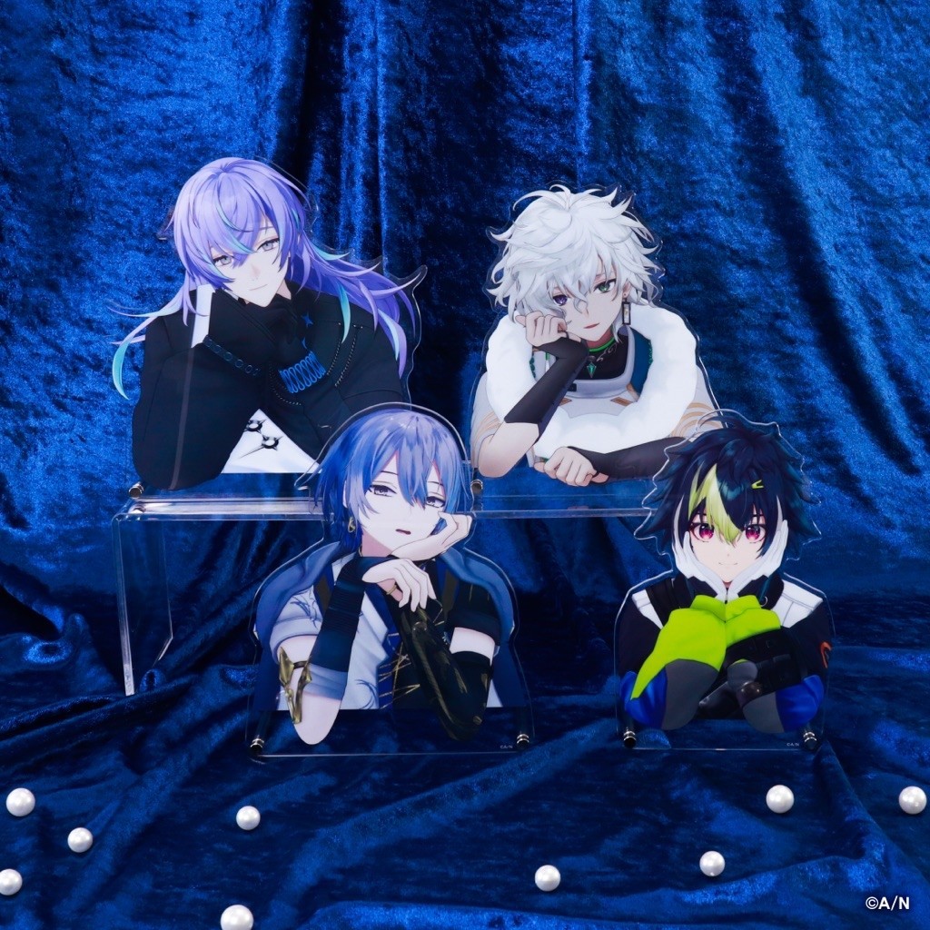 NIJISANJI JP Dytica 3rd Anniversary Visual แผงอะคริลิคไดคัท