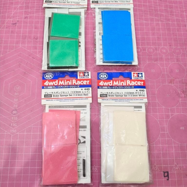 15441/15492/15512/ Tamiya mini 4wd ชุดฟองน้ําเบรค/ของเล่น/เครื่องประดับ/ของเล่น