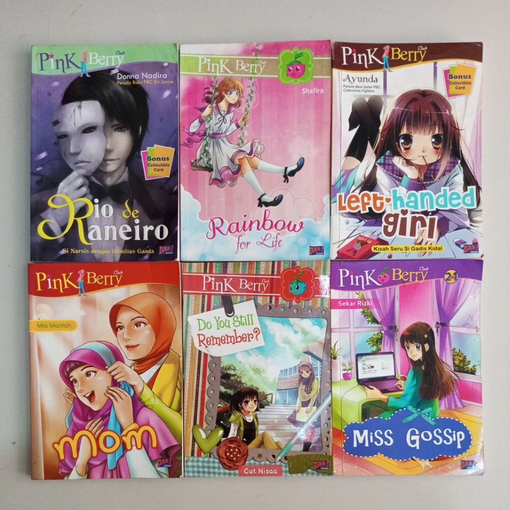ORIGINAL PINK BERRY CLUB NOVEL
