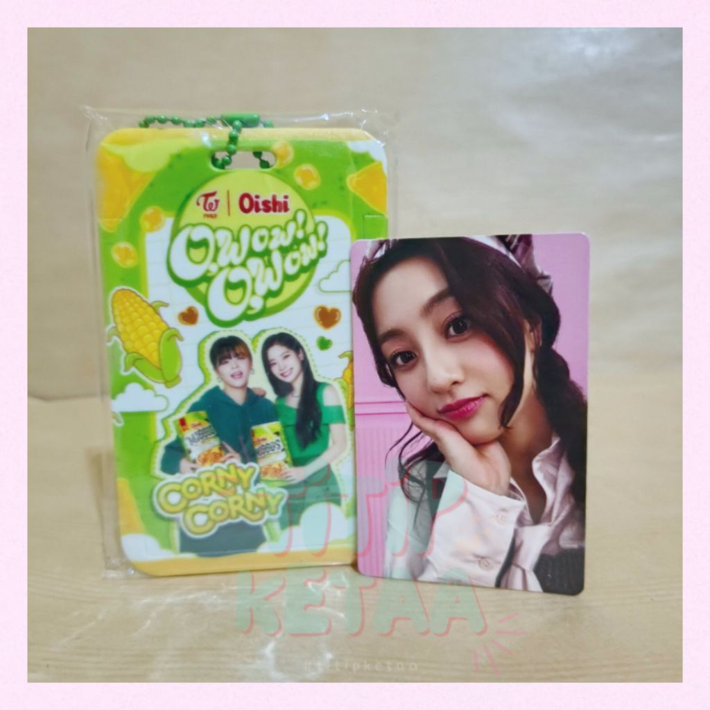 [Ready INA] TWICE x Oishi PH PC Holder และ TWICE x Nabati Photocard