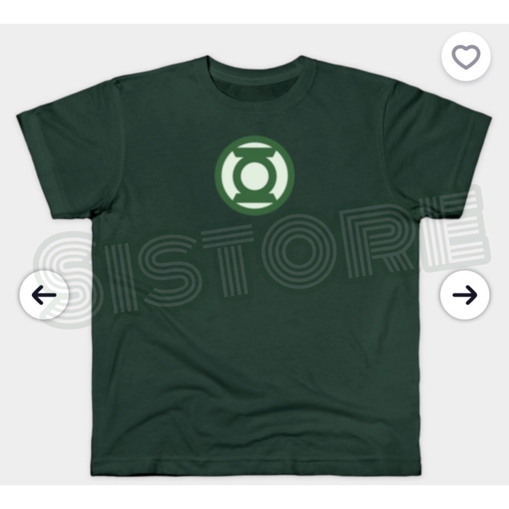 Green Lantern เสื้อยืดเด็กโลโก้ใหม่ Corps Hal Jordan John Stewart Lantern Movie series เสื้อยืดเด็ก 