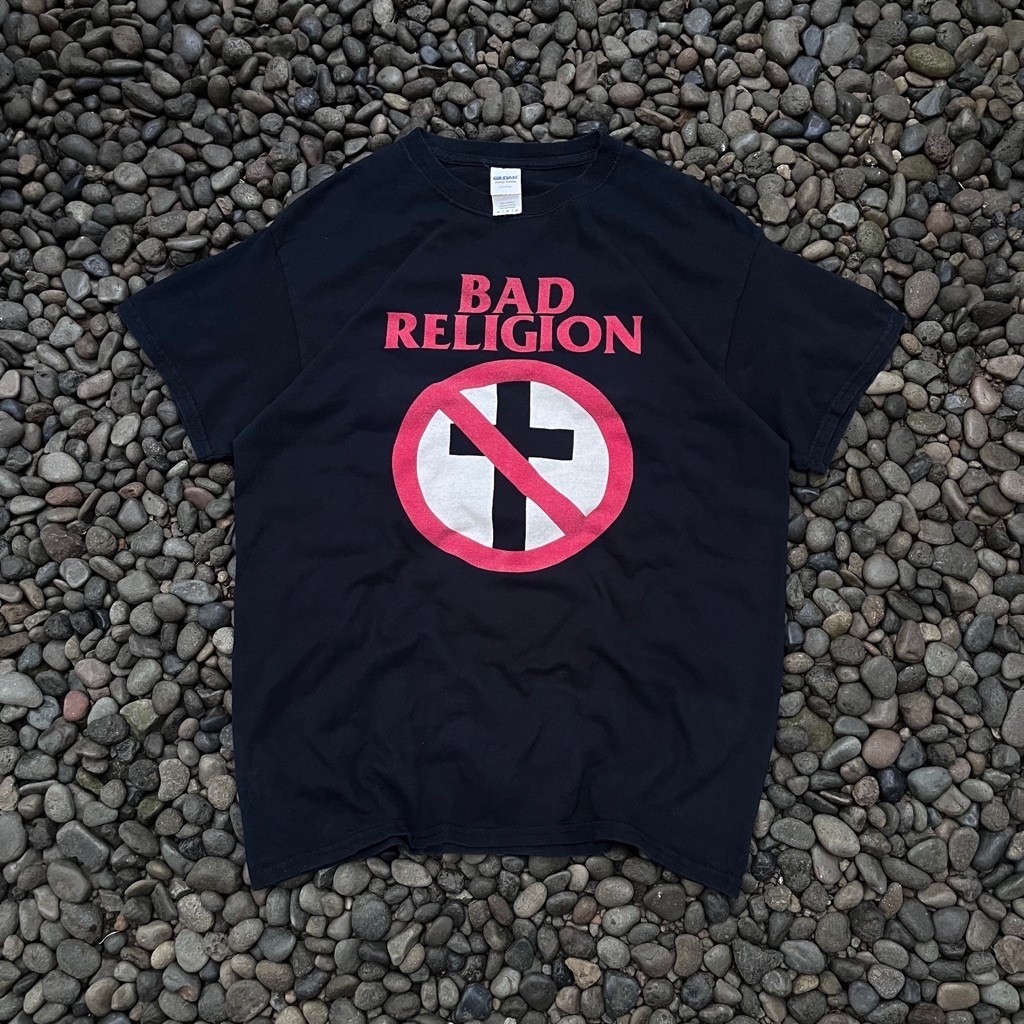 [SIZE M] เสื้อยืดวงดนตรี BAD RELIGEION โดย GILDAN