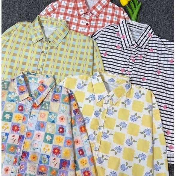 B5799 Kemeja Print**