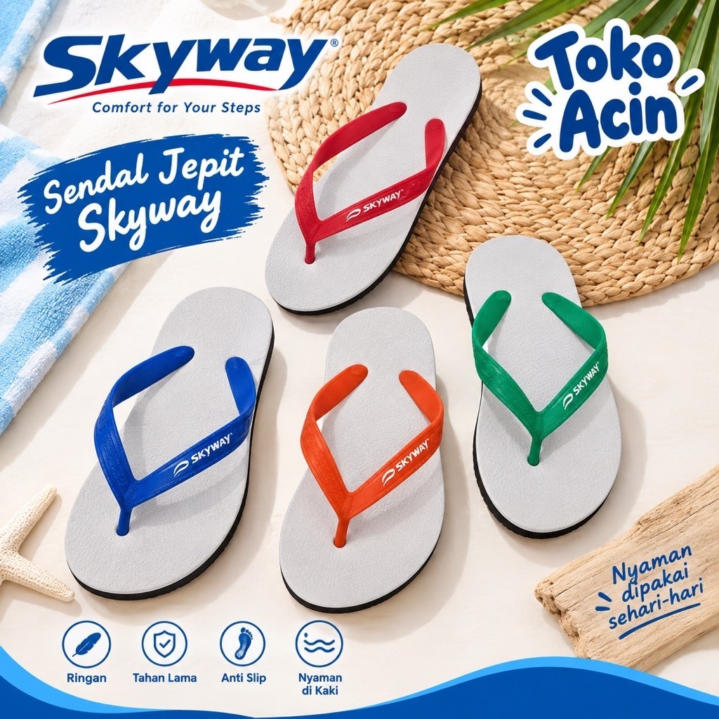 ร้านอะซิน | รองเท้าแตะ Skyway