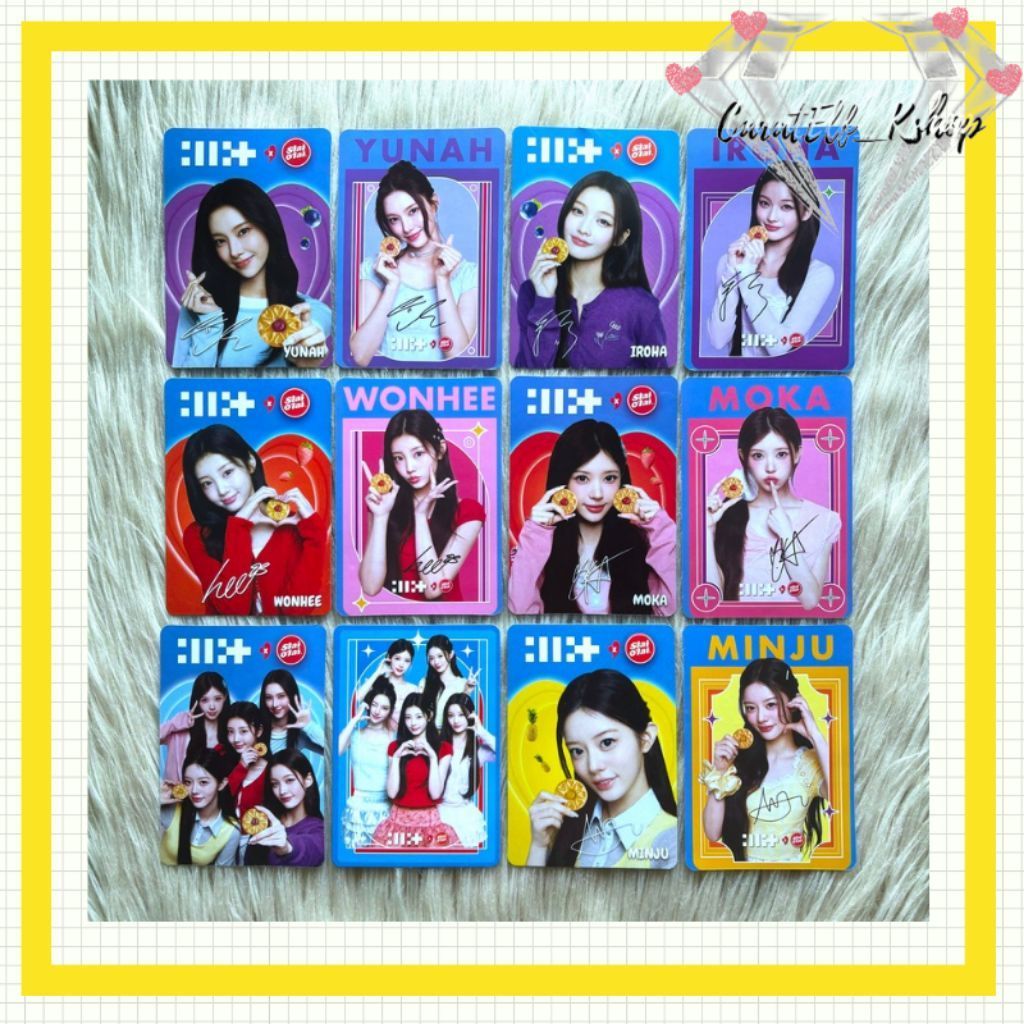 Slai Olai X Illit Photocard อย่างเป็นทางการ
