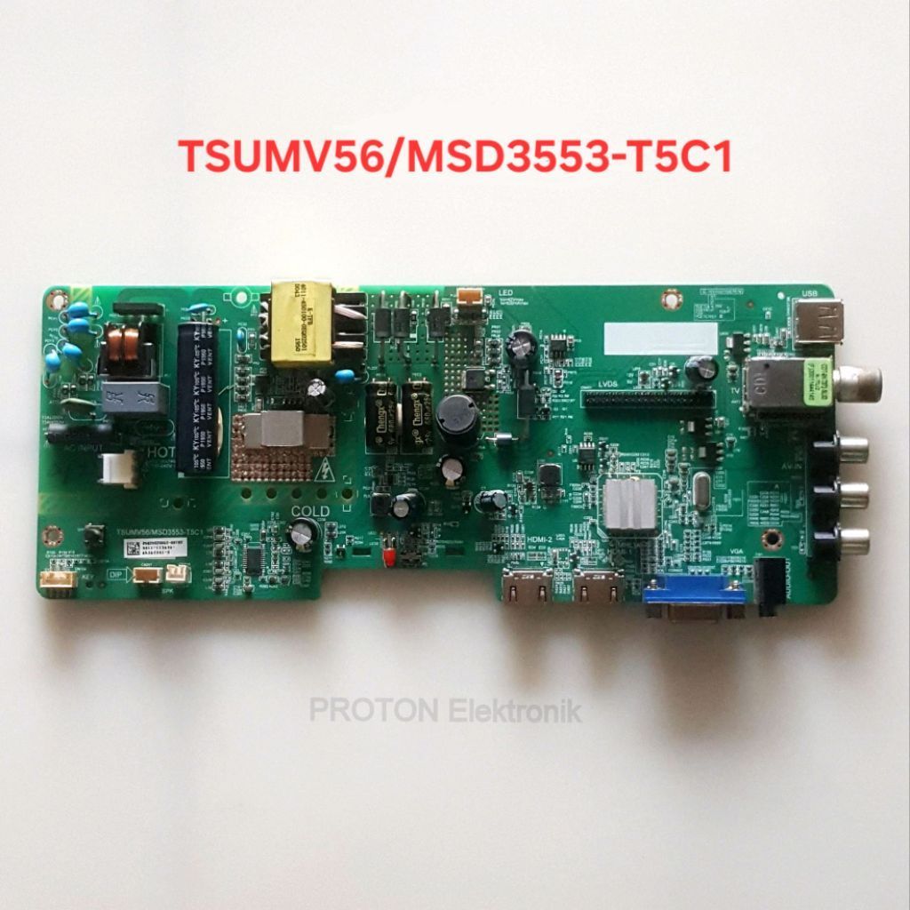 MESIN Philips LCD LED TV เมนบอร์ด 32PHA3002S 32PHA3002S/67 32PHA3002S/98 TOSHIBA 32S2800EE Carboard 