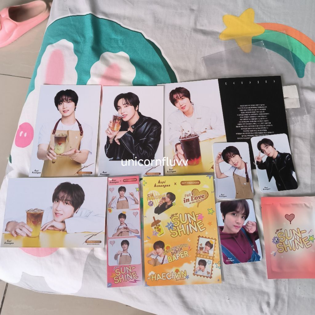 [READY] NCT Haechan x Coffee Memories PC Cup Sleeve Merch Event