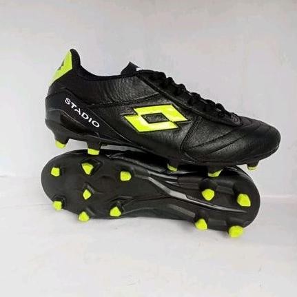 Bf888S รองเท้าฟุตบอลหนัง Lotto Stadio พร้อมพื้นรองเท้าเย็บ Qw-45