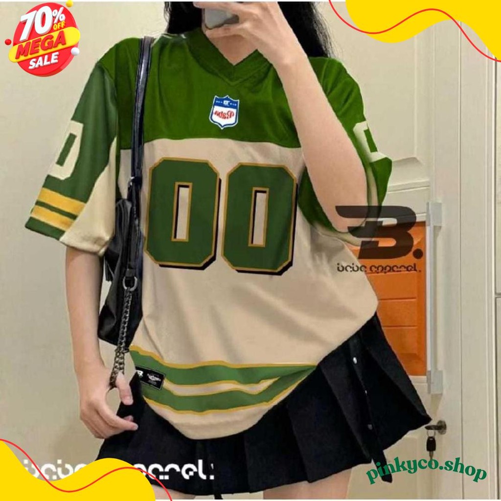 คัสสไร่! Baba Apparel Jersey Vintage Number 00 Premium Boxy Jersey Ray แต่งงาน 00 Streetwear Oversiz