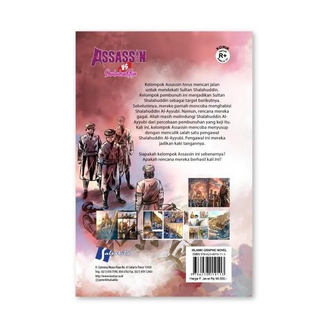 MUSLIM CHILDRENS COMICS ASSASSIN VS SHALAHUDDIN - ASSASIN VERSUS SHALAHUDIN