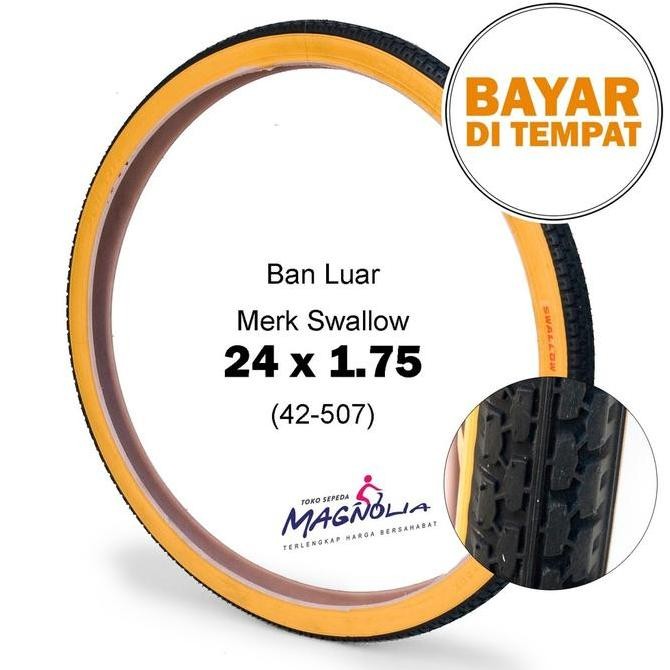 24 x 1.75 ยางจักรยานกลืน