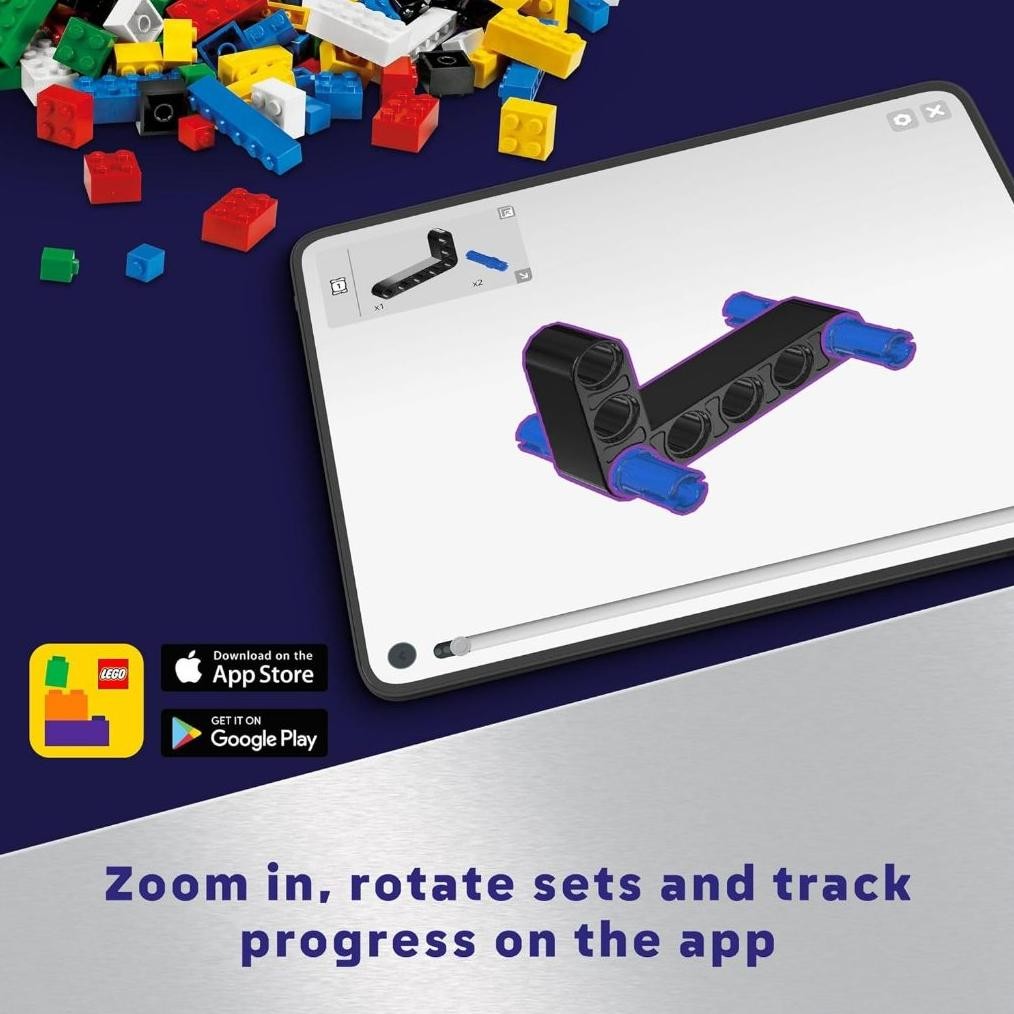 LEGO TECHNIC 42179 PLANET ERDE UND MOND IM ORBIT BAUSET, WELTRAUM GEBURTSTAGSGESCHENK FR 10-Jhrge