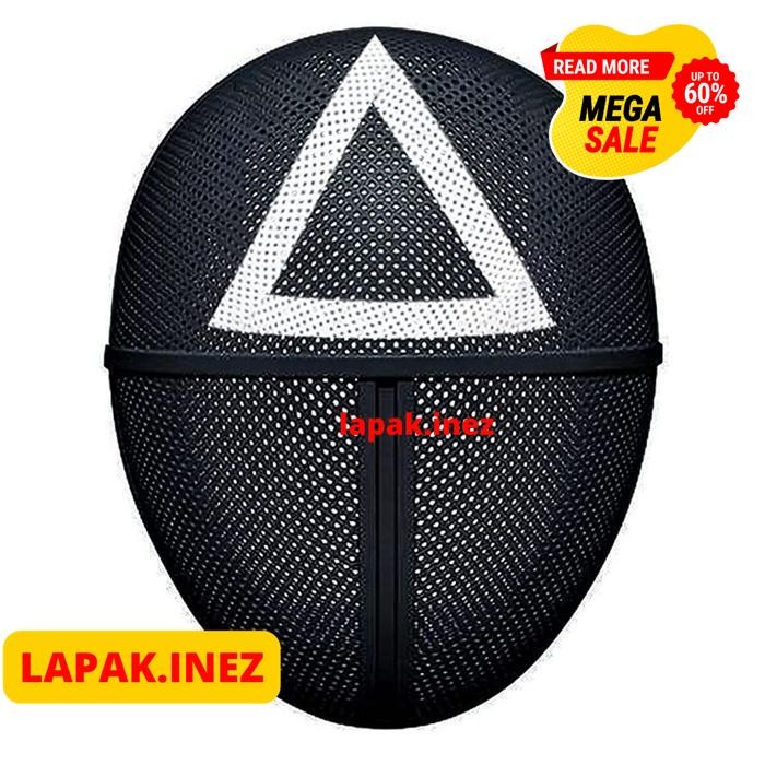 SQUID GAME MASK SOLDIER FRONT MAN HALLOWEEN PARTY NETFLIX BY INEZ COLLECTION