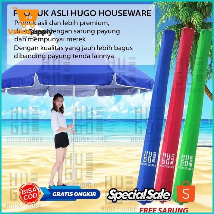 TENDA จัดส่งฟรี Xtra Ok75 Hugo 200 ซม.ร่มเต็นท์สําหรับ Garden Beach Cafe Bazaar ประหยัดแผงลอย Wd-54