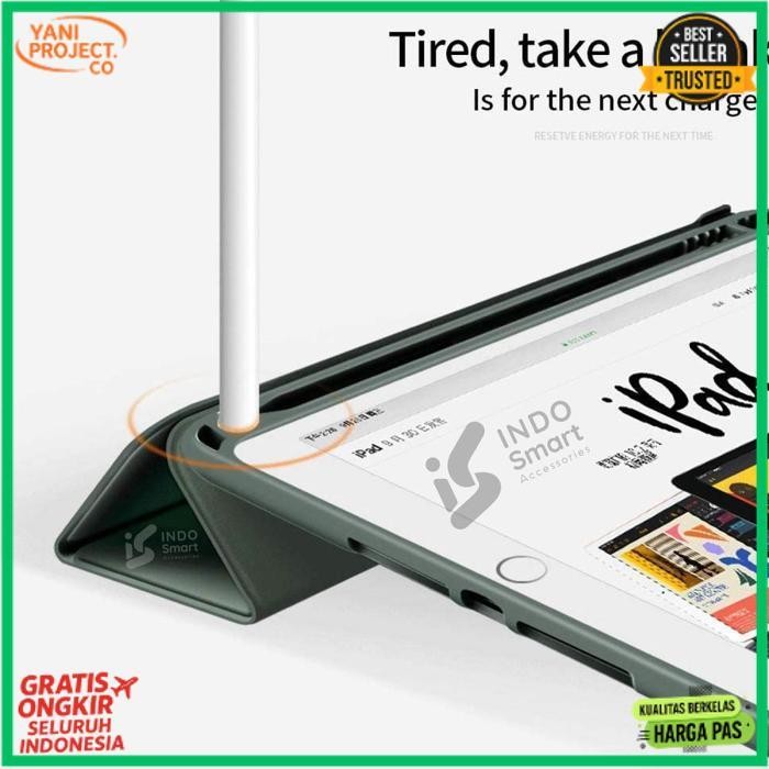 เคสพรีเมี่ยม Samsung Tab A7 / Samsung Galaxy Tab A7 / Tab A7 10.4 2020 T505 T500 Smartcase Slot Pen 