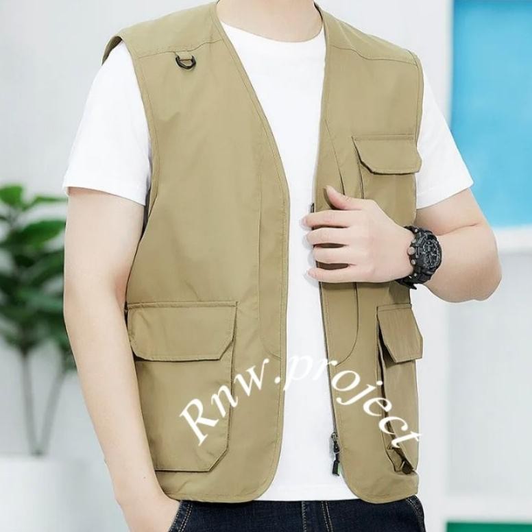 Fue-K5X20 เสื้อกั๊กหลายกระเป๋ากลางแจ้ง Unisex Kec-76
