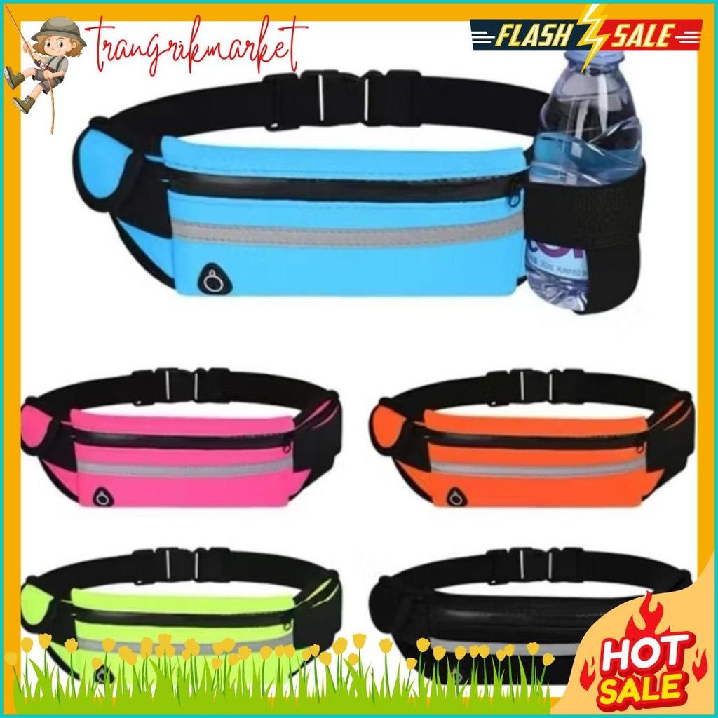 ต้องมี! [Haven] Waterproof Running Belt Bag 1 Pocket / Go Belt / Running Belt