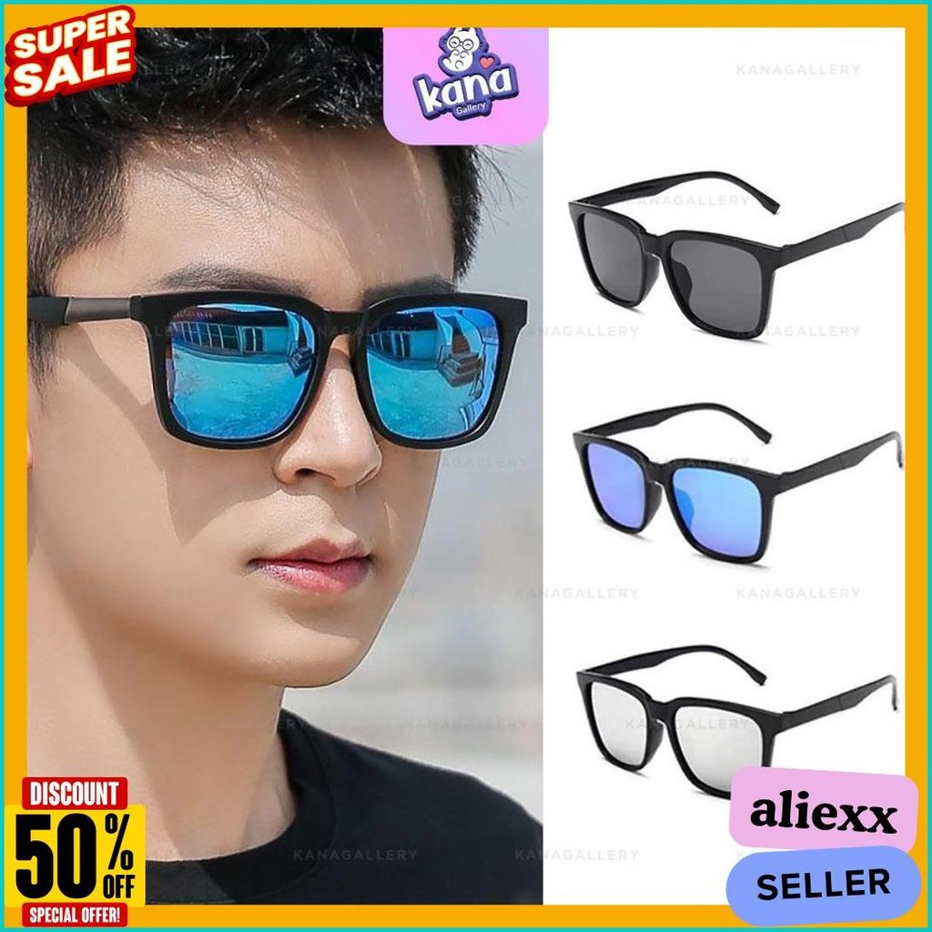 Ka68 - แว่นกันแดดผู้ชาย แว่นตาแฟชั่นผู้ชาย แว่นกันแดด Anti-Uv นําเข้า S Kana