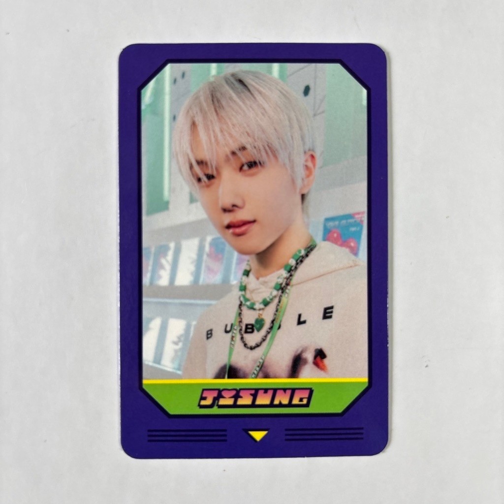 PHOTOCARD CONCEPT JISUNG GLITCH MODE MATCHING CARD OFFICIAL PC JISUNG