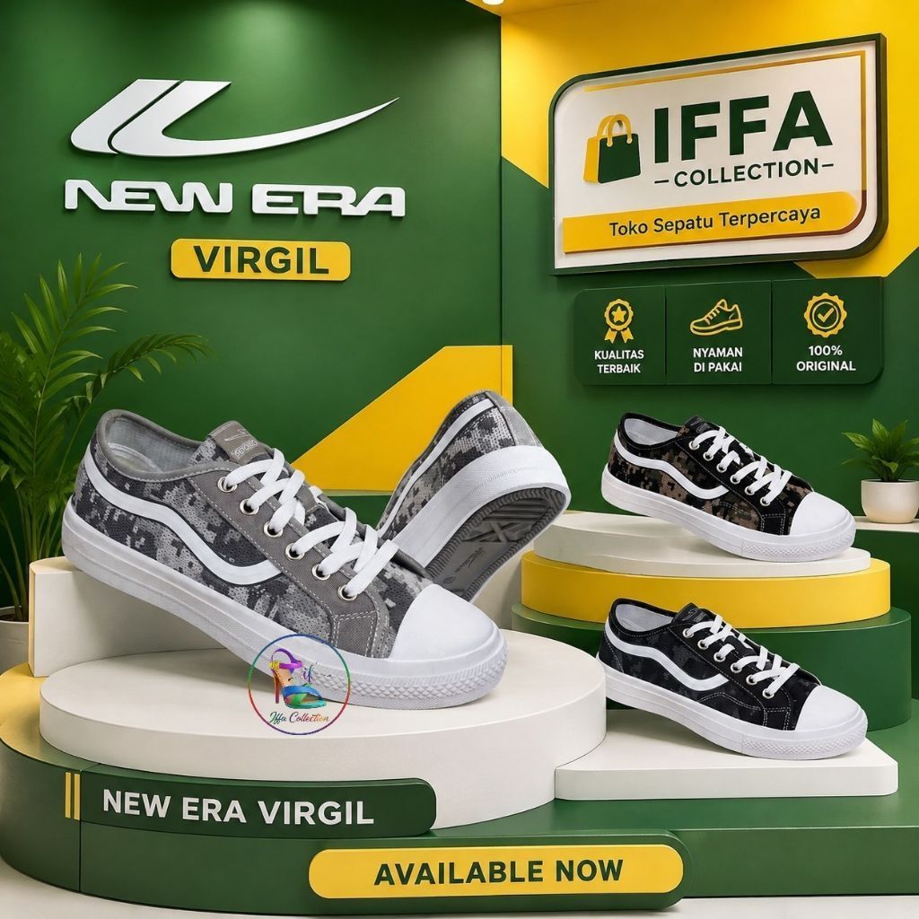 รองเท้า newera VIRGIL ดั้งเดิมล่าสุด