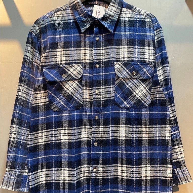 KEMEJA Fresco Double Pocket Flannel Shirt