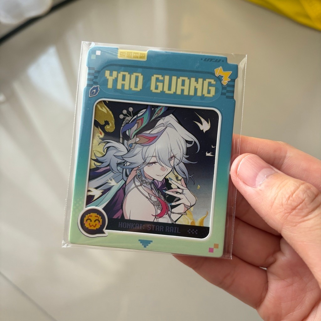 Merch Hoyofest 2026 รางดาว Honkai (HSR) - การ์ดตัวละคร Yao Guang