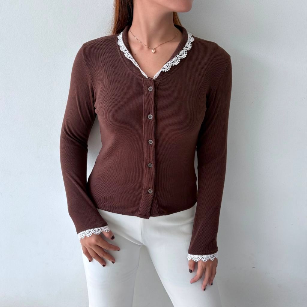 ZeldaOfficial - Alaia Lace LongSleeve LSR 006