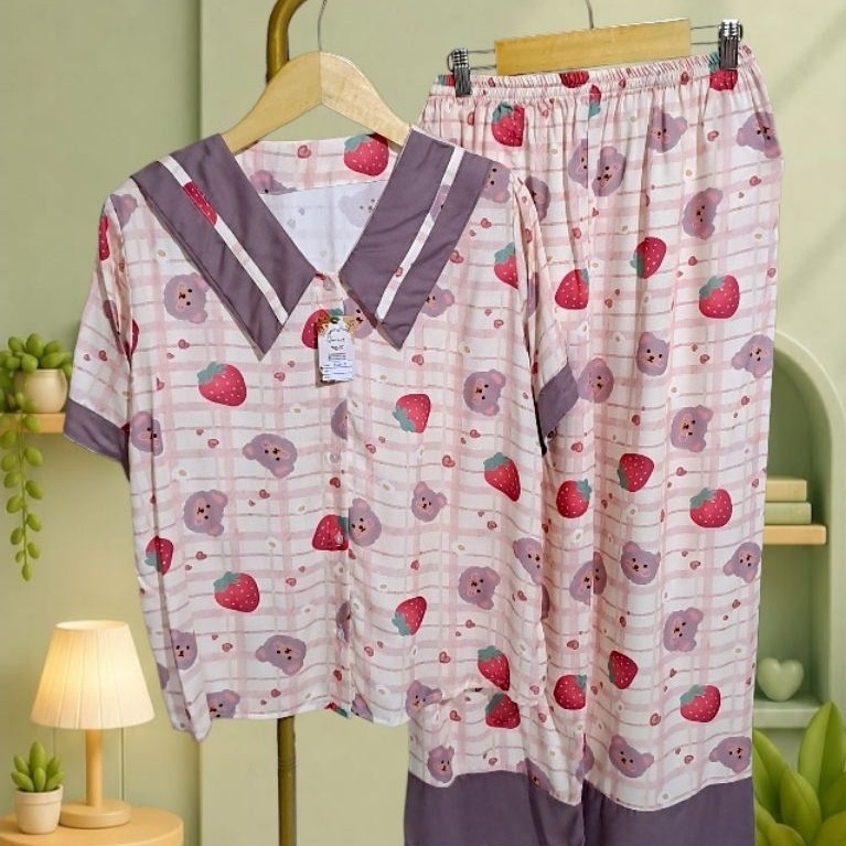 JIWO ONE SET LD 120/PAJAMA/PAJAMAS/PAJAMAS SHORT SLEEVE LONG PANTS