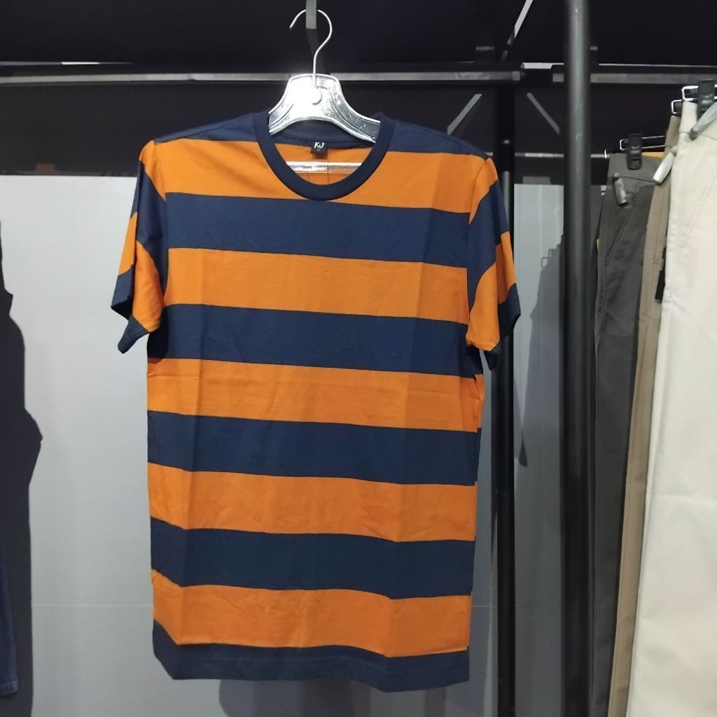 เสื้อยืดลายทางผู้ชาย Kenji แบรนด์ Kenji ดั้งเดิม