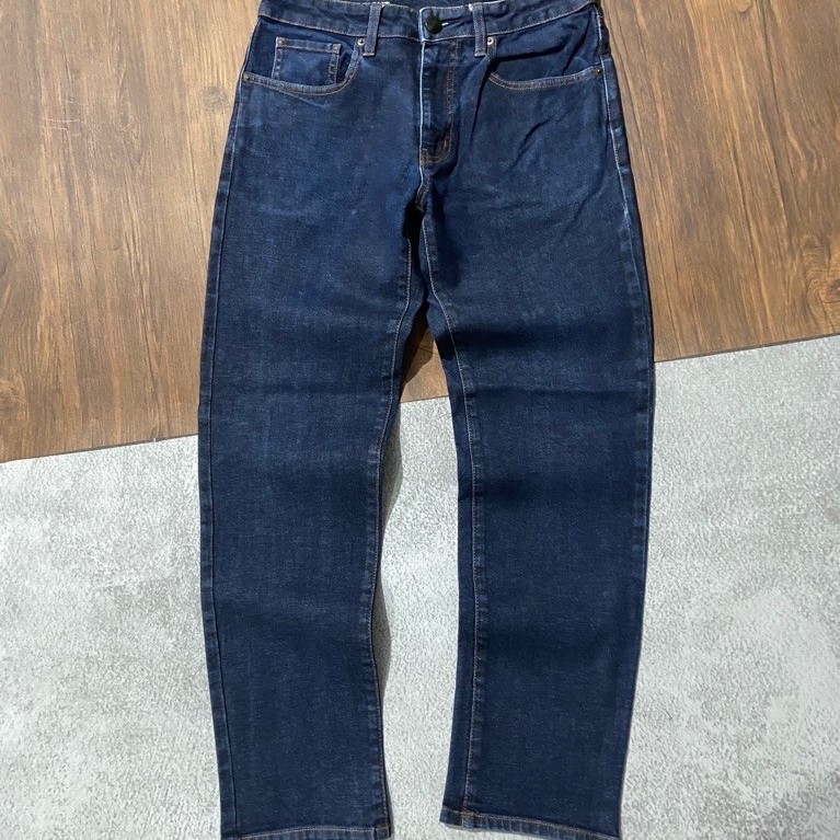 MUJI STRAIGHT INDIGO JEANS