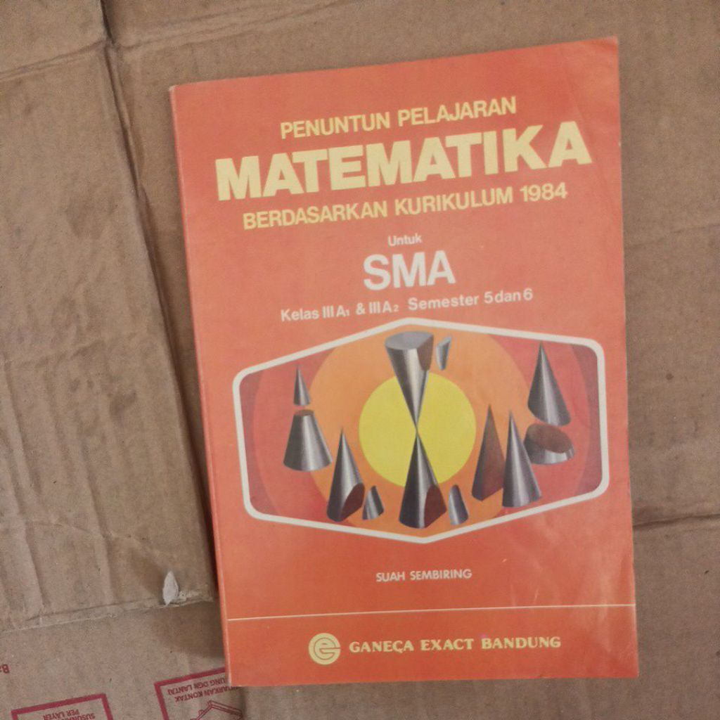 MATHEMATICS อ้างอิงจากปี 1984 หลักสูตรสําหรับโรงเรียนมัธยมอาวุโสเกรด IIIA1 & IIIA2 semester 5 และ 6/