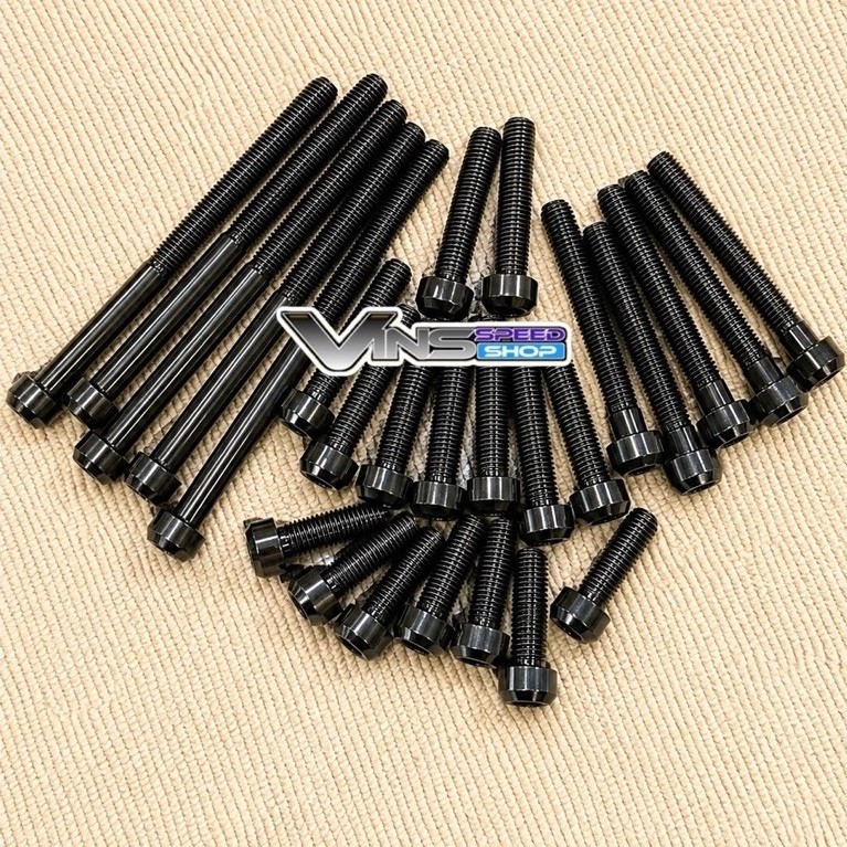 Bolt Titanium Black M6 Dart 10 Small Titanium GR5