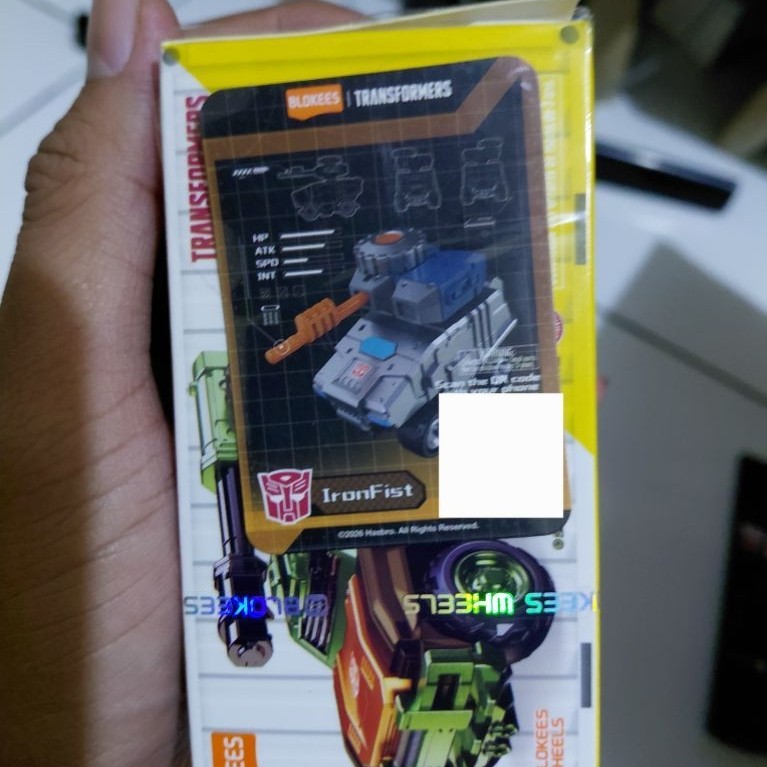 Transformers Wheel C02 - IronFist