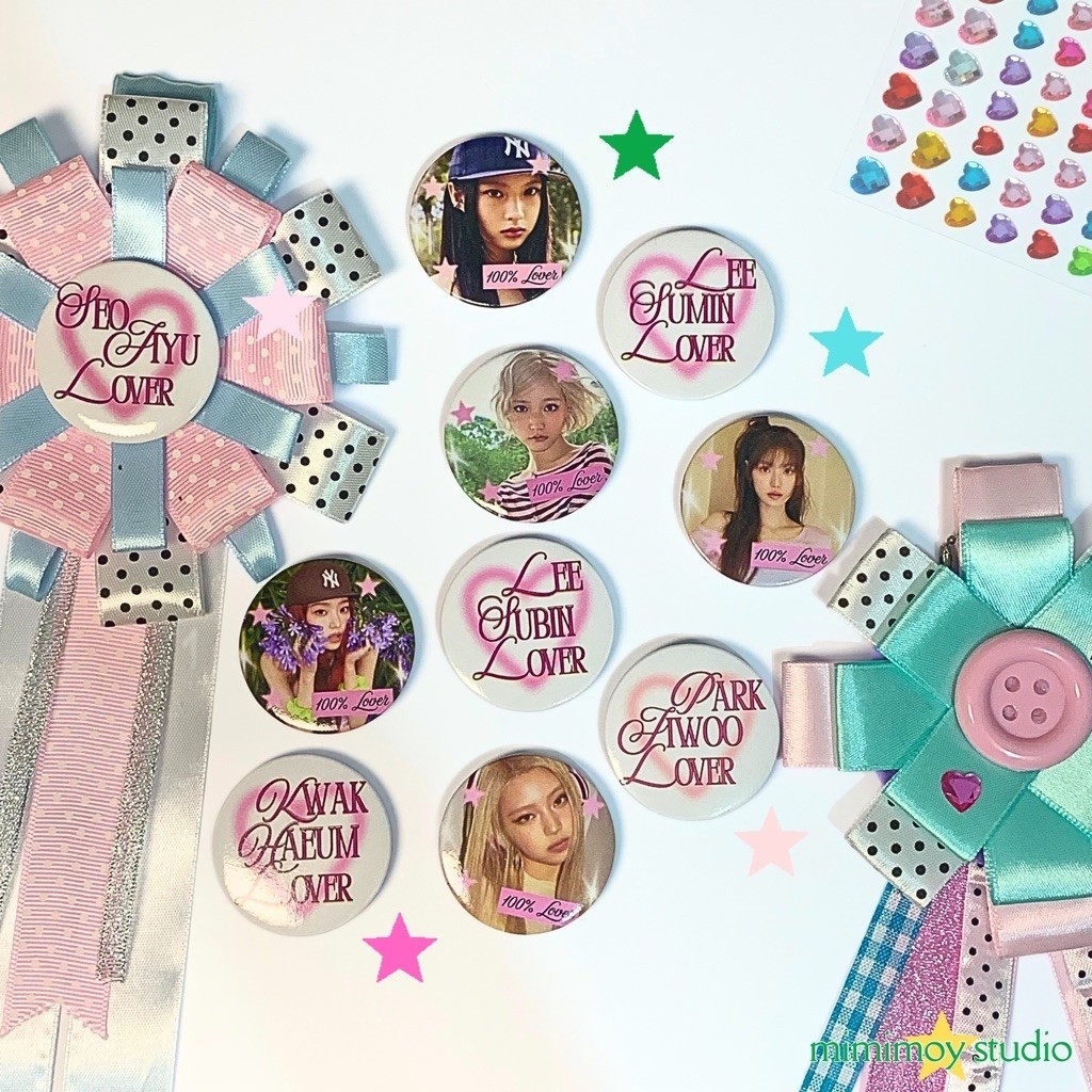 KIIIKIII Pin Button Fanmade