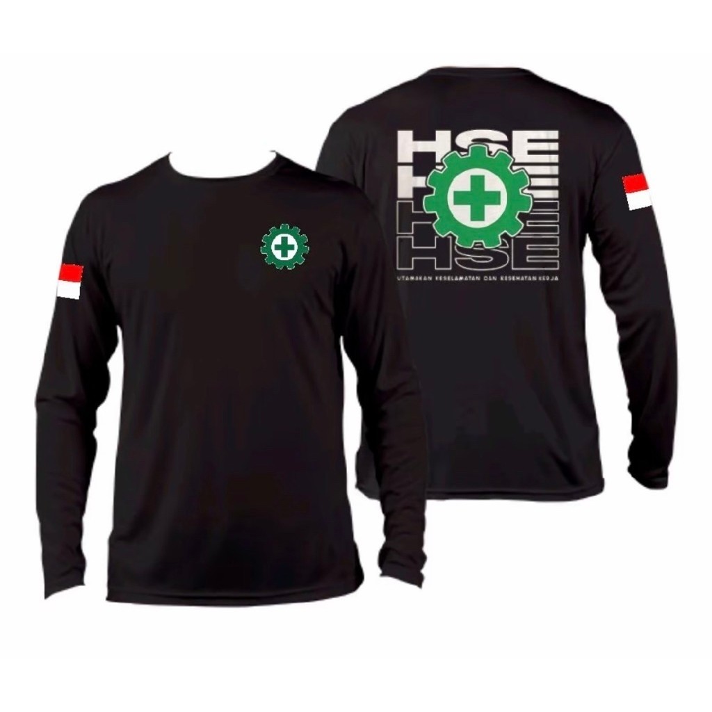 เสื้อยืด DISTRO SAFETY MENS LONG-SLEEVED SAFETY AND HEALTH