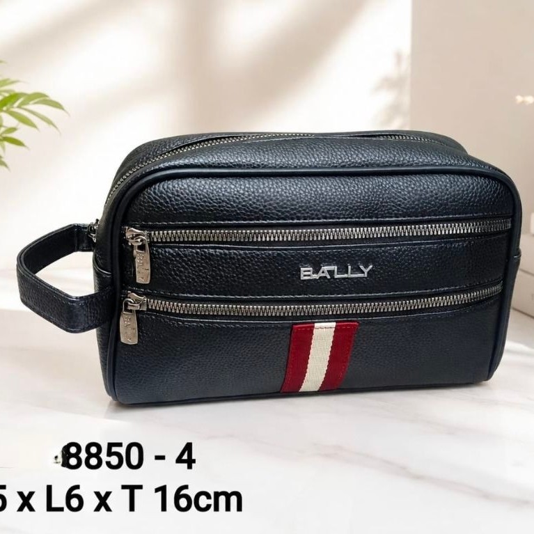 Bally mens Pouch bag กระเป๋าโท้ตนําเข้า