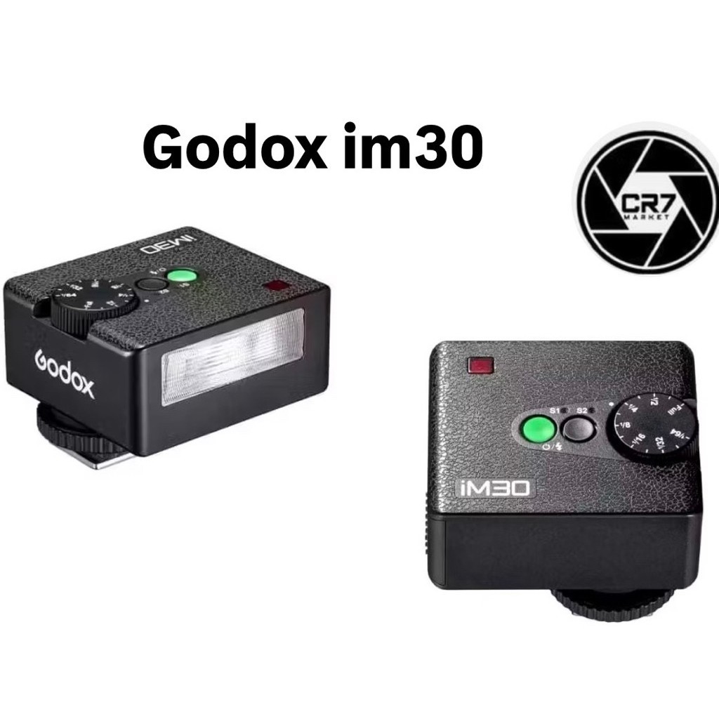 Godox iM30 แฟลชกล้องขนาดเล็ก Retro iM 30 IM30
