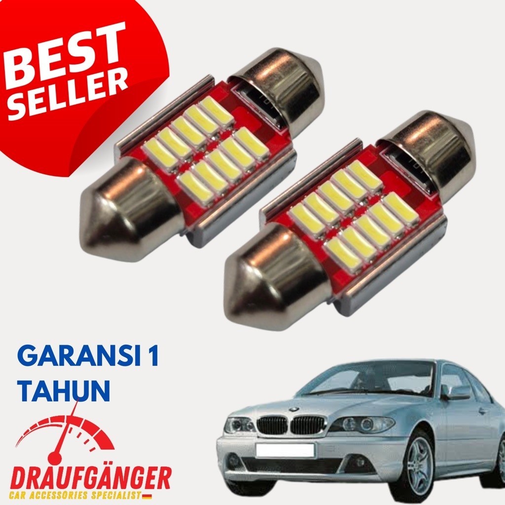 โคมไฟเพดาน Dajjal BMW E46 21Watt สีขาวสว่างสุดๆ รับประกัน 1 ปี PnP BMW E46