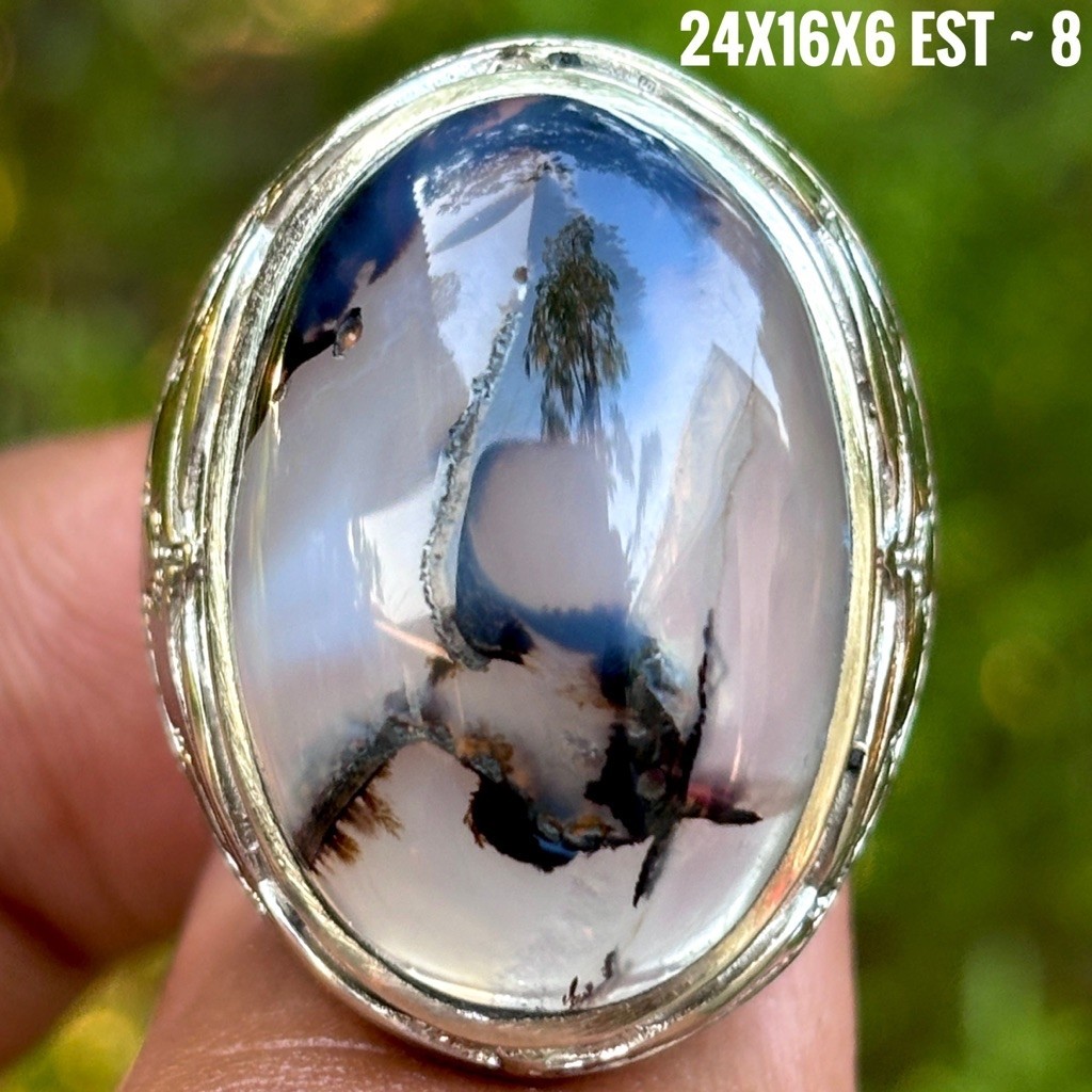 NATURAL DENDRIT AGATE STONE