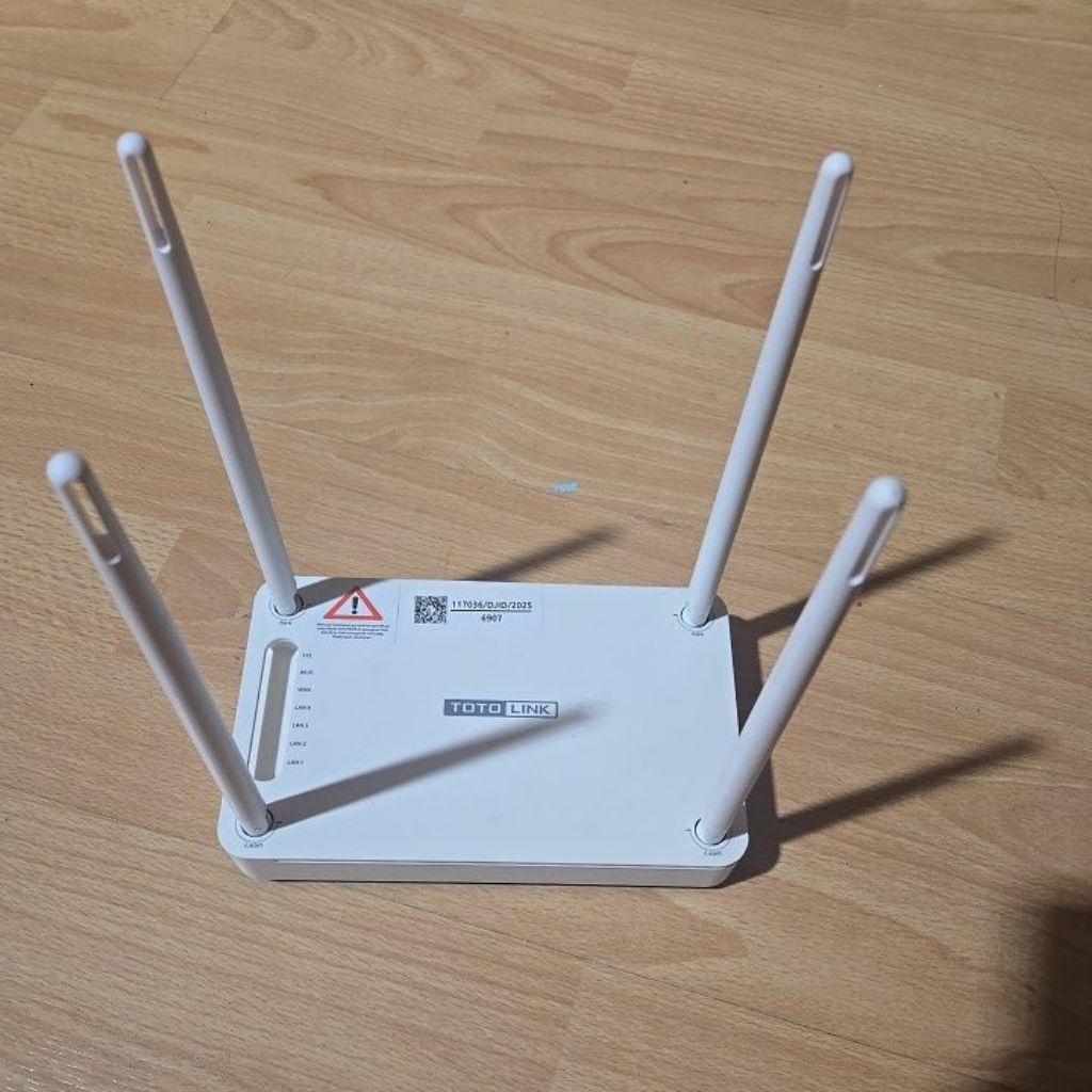 Totolink AX1500 dualband Gigabit Wifi6