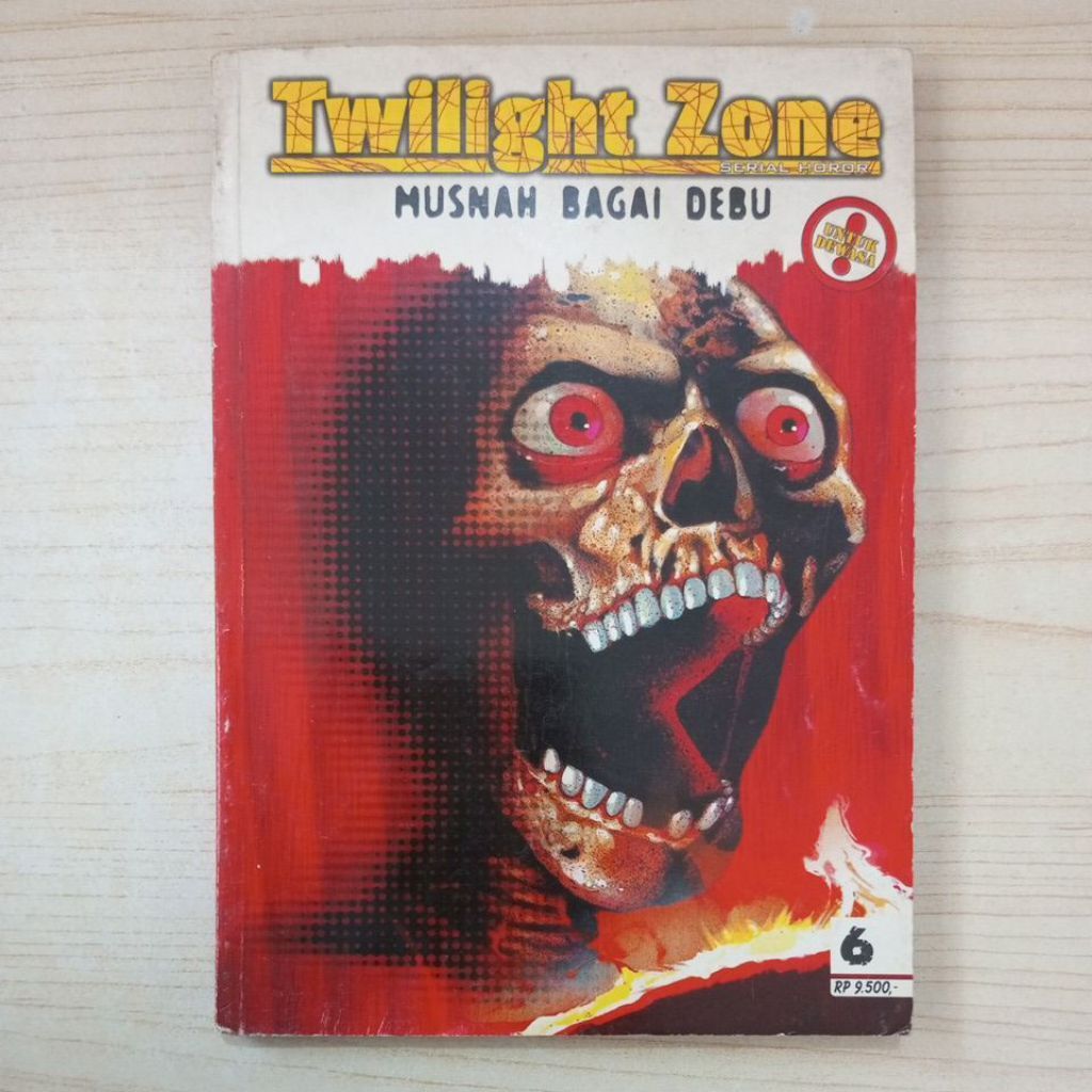 HORROR TWILIGHT ZONE MUSNAH SERIAL COMICS สําหรับ DUST 6