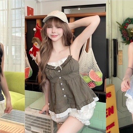 LLISYA SQUARE TANK NUSA STYLE TANKTOP NUSA PREMIUM
