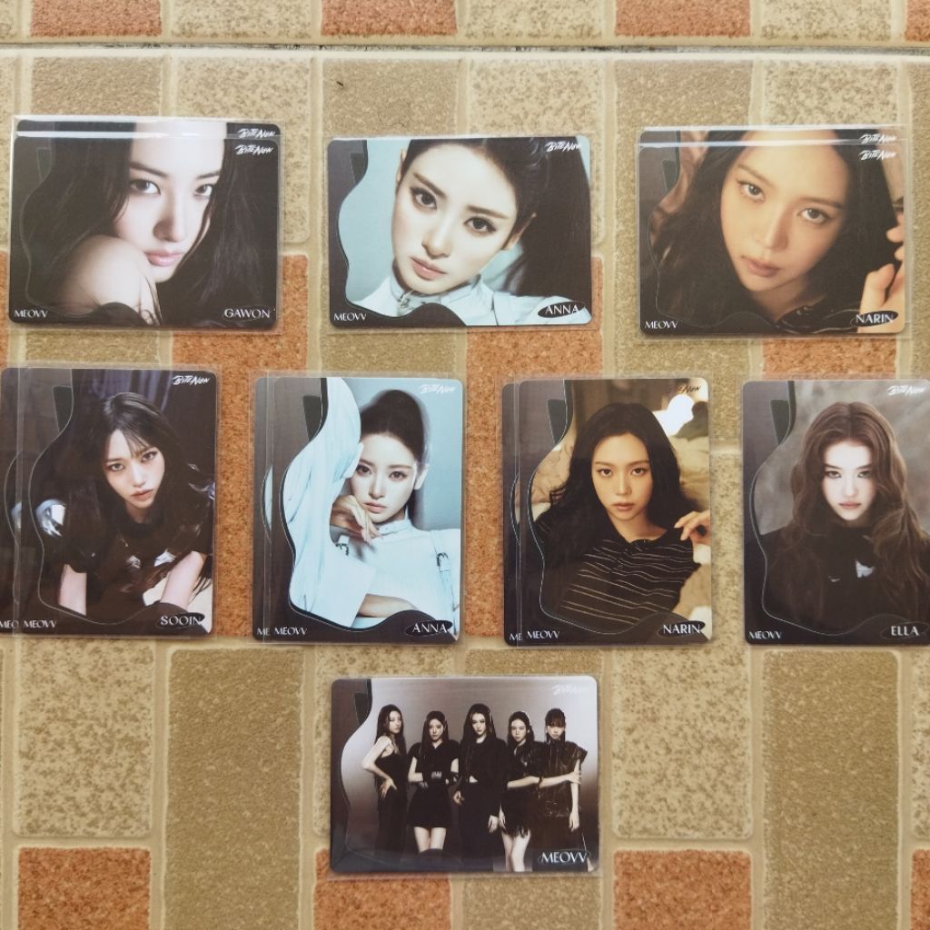[OFFICIAL] MEOVV Teleca Photocard [Bite Now] Sooin Gawon Anna Narin Ella
