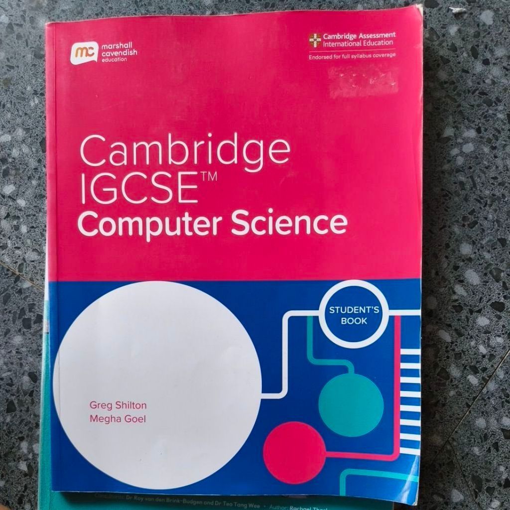 Cambridge IGCSE Computer Science หนังสือต้นฉบับหนังสือ