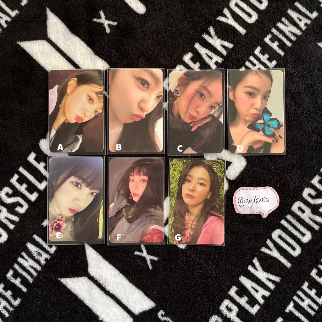 โฟโต้การ์ดอย่างเป็นทางการ IRENE SEULGI YERI RED VELVET
