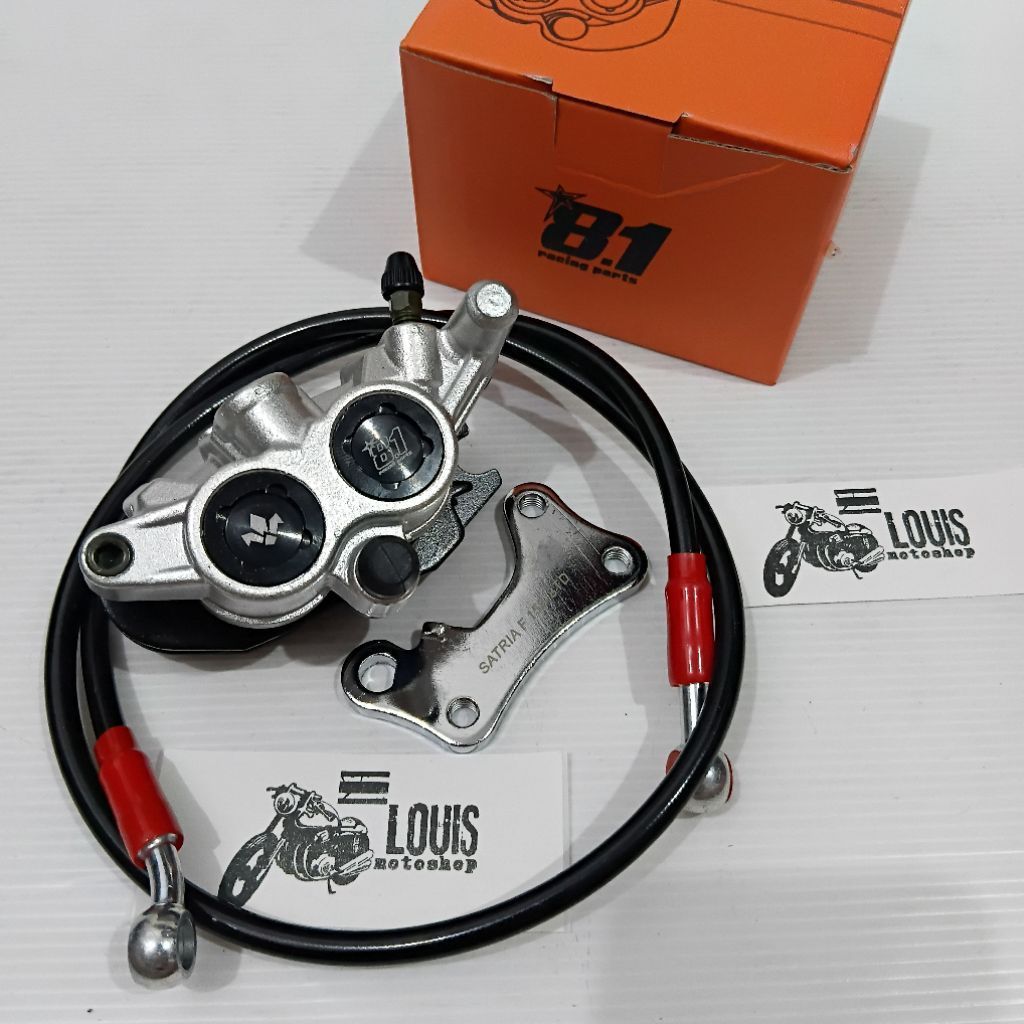 Caliper sb 8.1 caliper plus ขายึด satria fu 150 ดิสก์เบรกหน้ามาตรฐาน